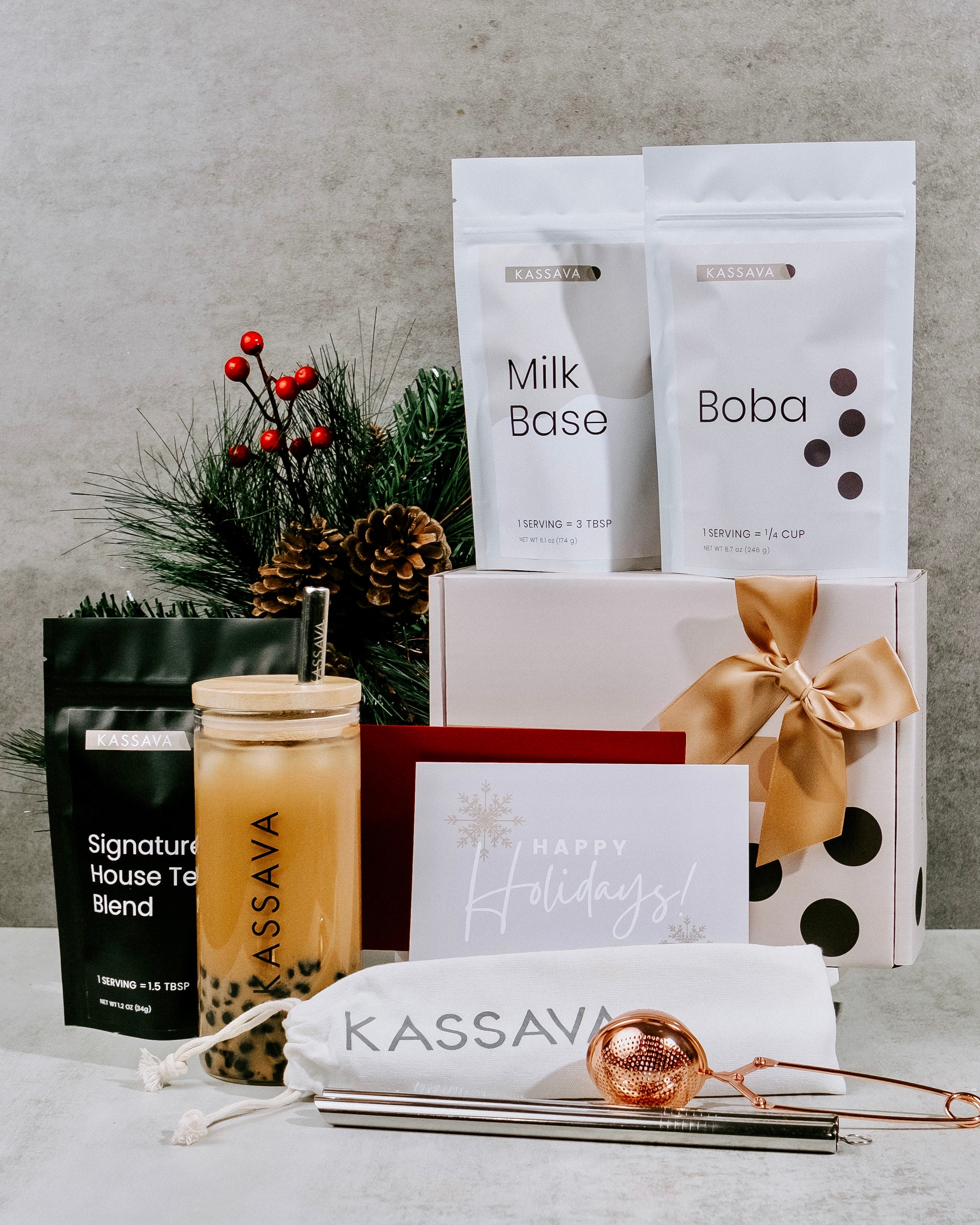 The Complete Holiday Boba Gift Set – Kassava Co.
