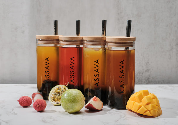 Kassava Glass Tumbler & Straw Set (20oz) – Kassava Co.