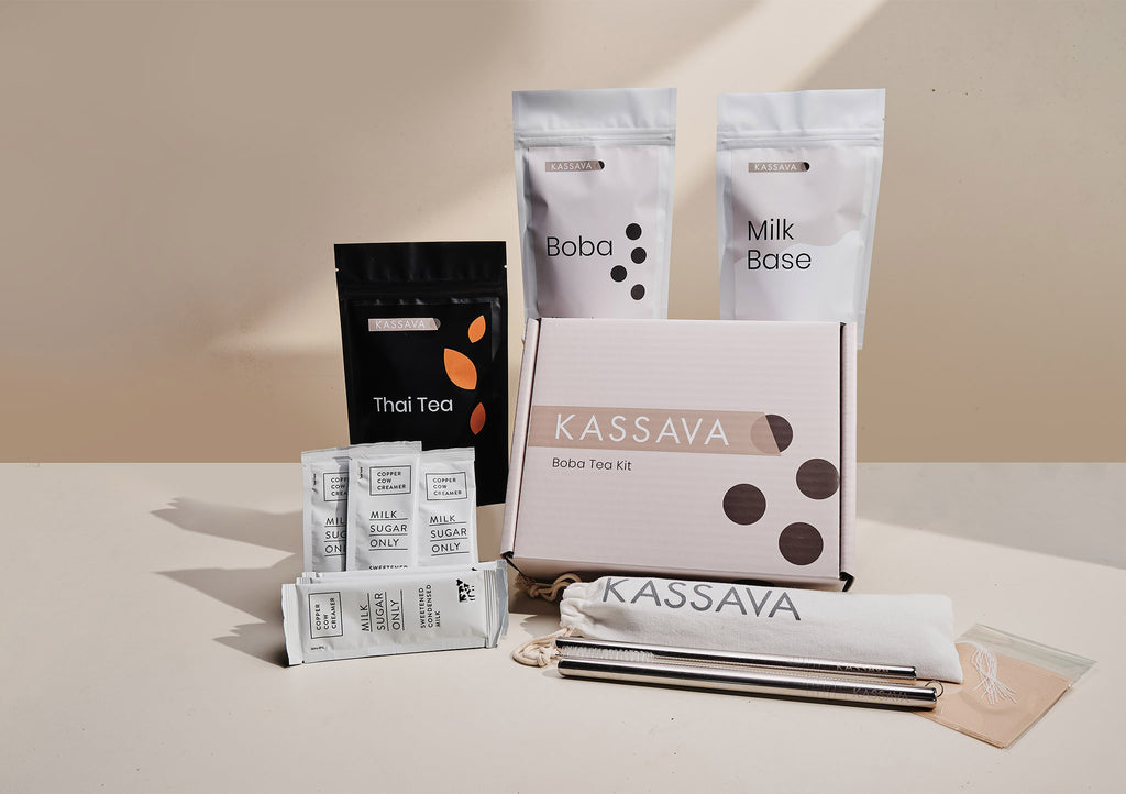 Boba Milk Tea Kit by Kassava Co.